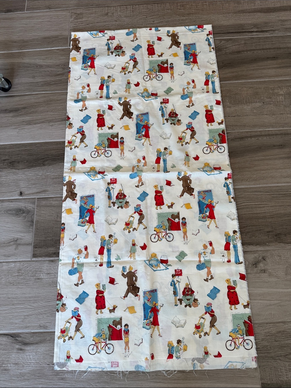 Vintage Summer Fiction print Nicole De Leon for The Alexander Henry Fabric